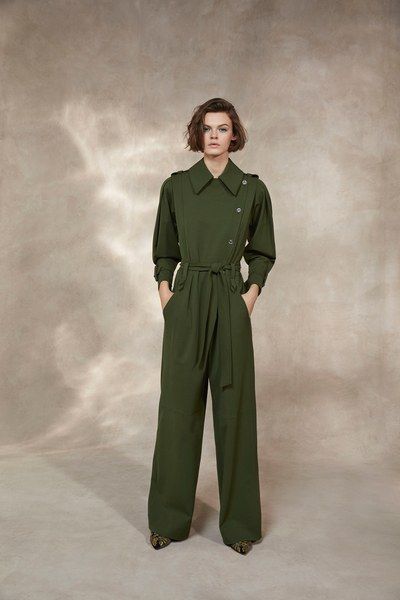 olive green jumpsuit outfit ideas 0043