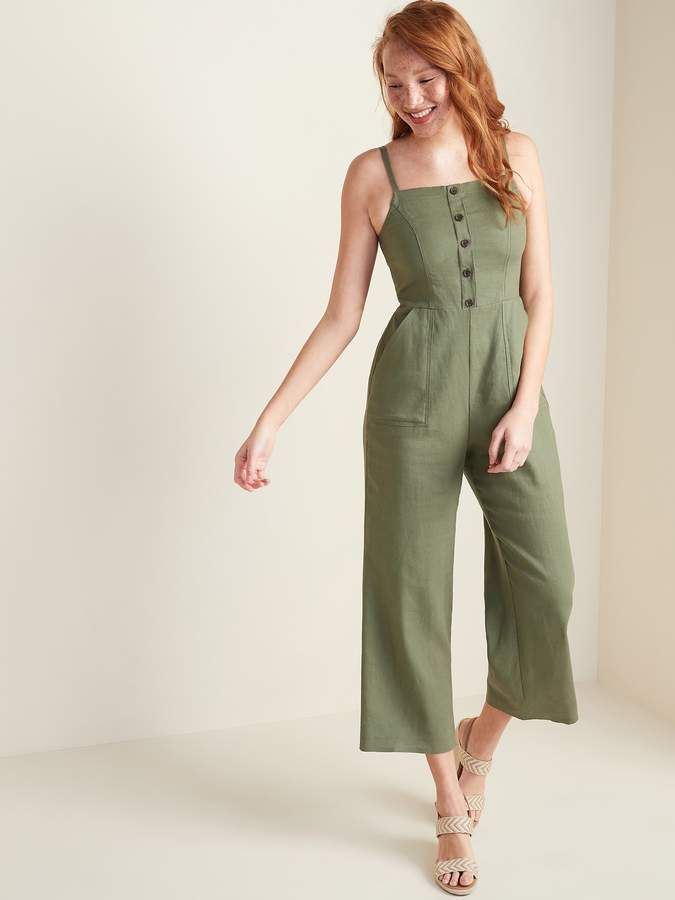 olive green jumpsuit outfit ideas 0057