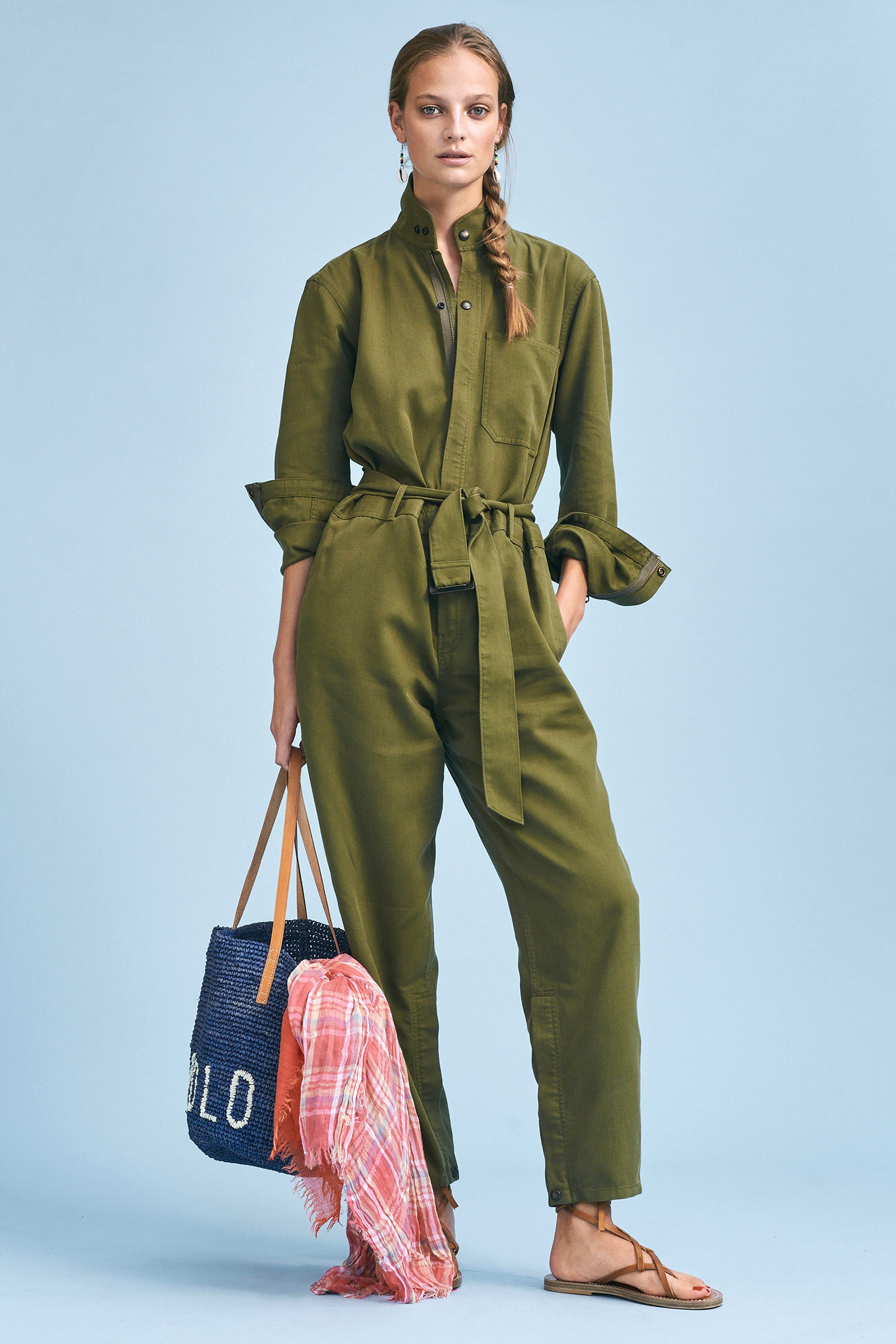 olive green jumpsuit outfit ideas 0066