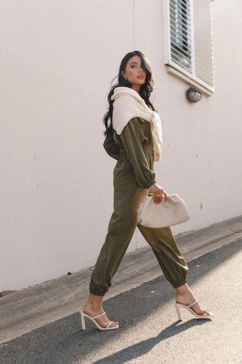 olive green jumpsuit outfit ideas 0068