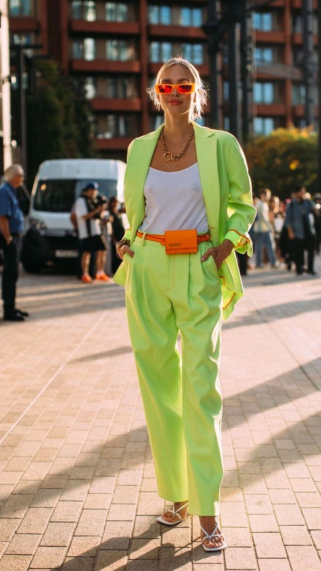 orange and green outfit ideas 0012