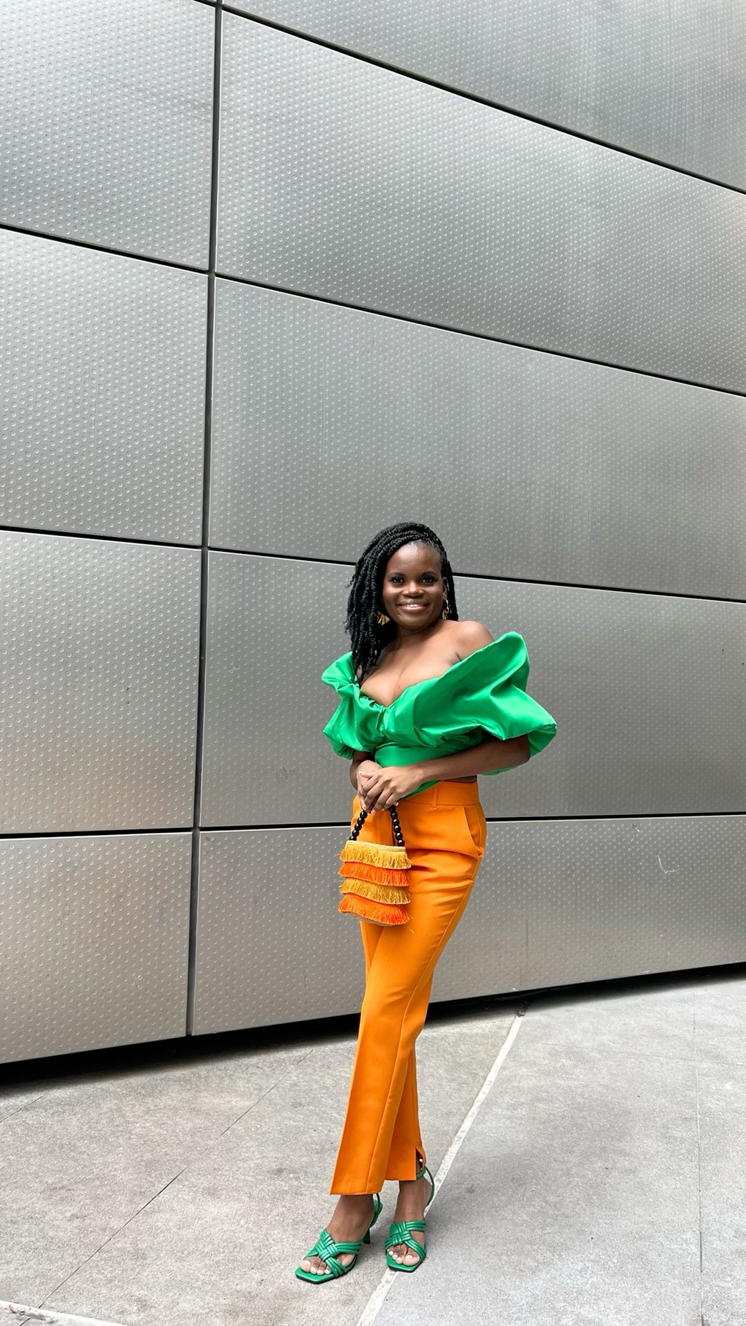 orange and green outfit ideas 0015