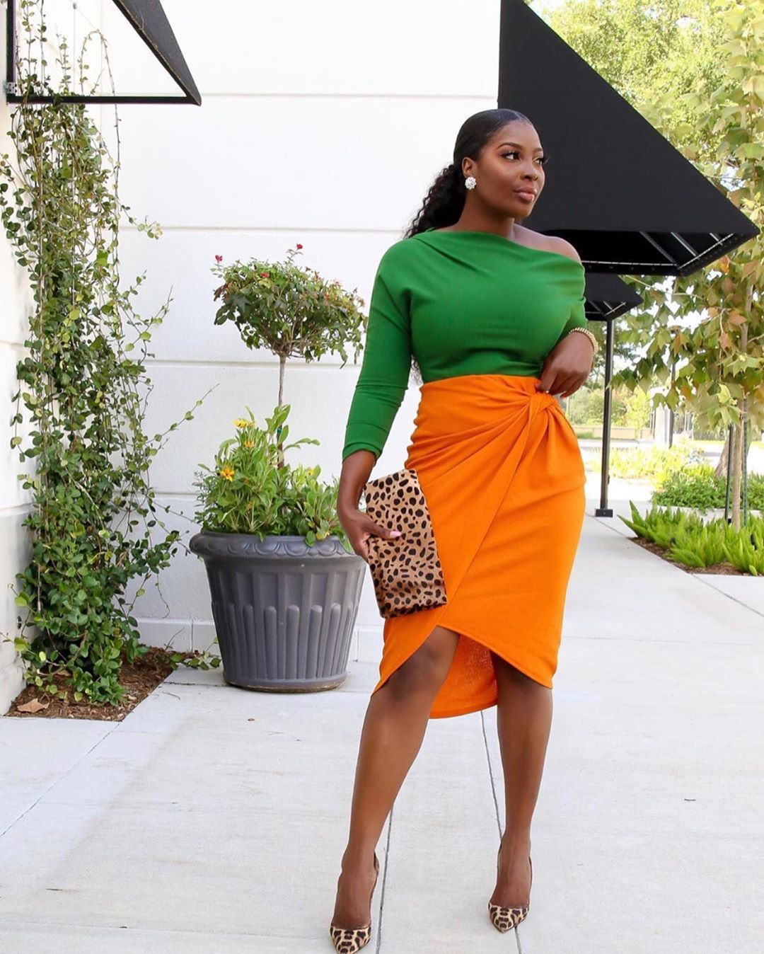 orange and green outfit ideas 0018