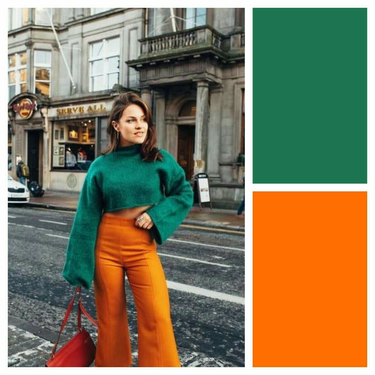 orange and green outfit ideas 0027