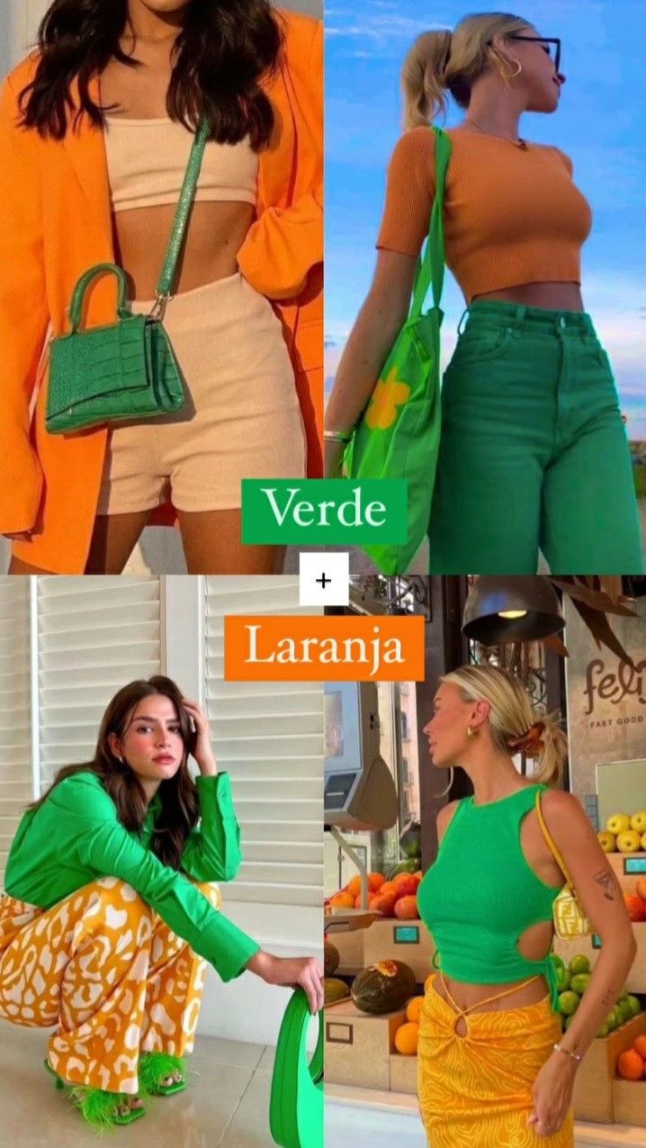 orange and green outfit ideas 0043