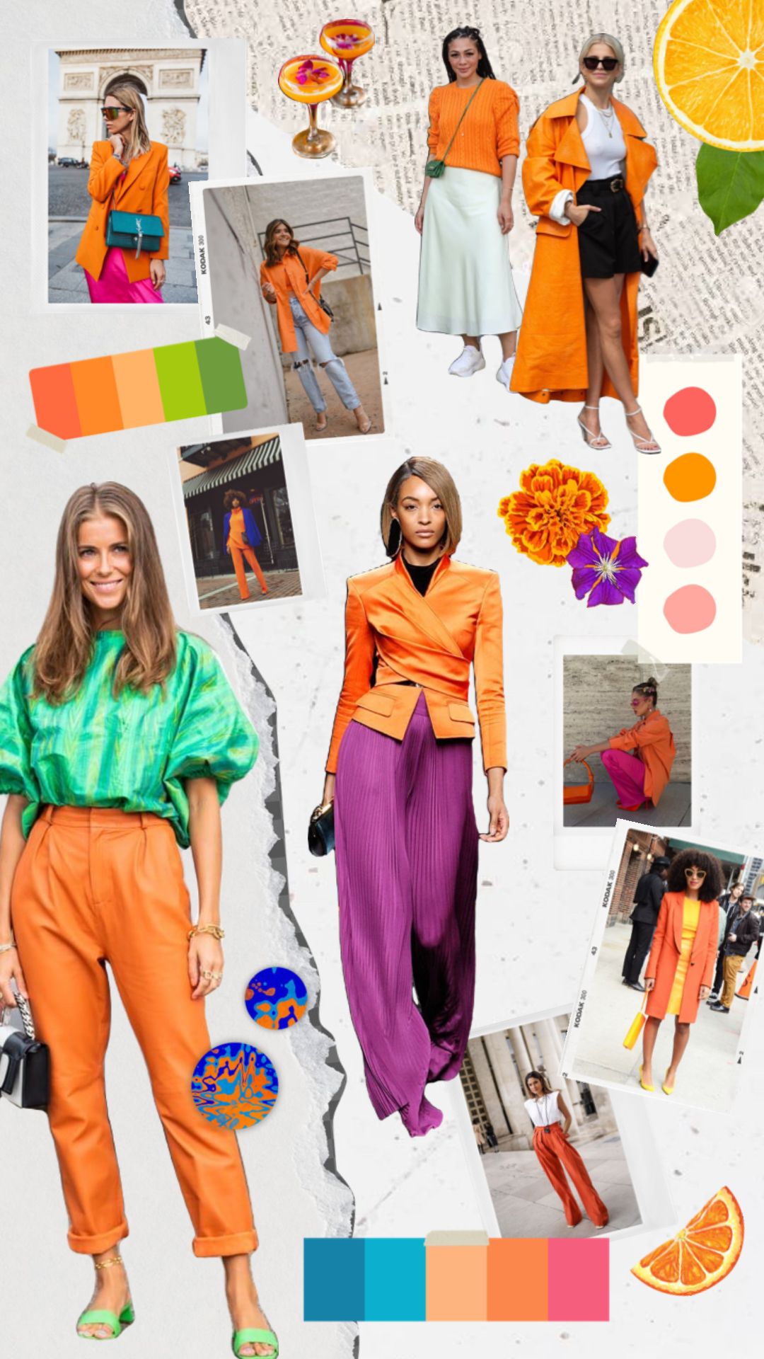 orange and green outfit ideas 0092