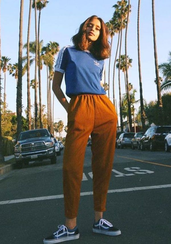 orange shirt outfit ideas 0064