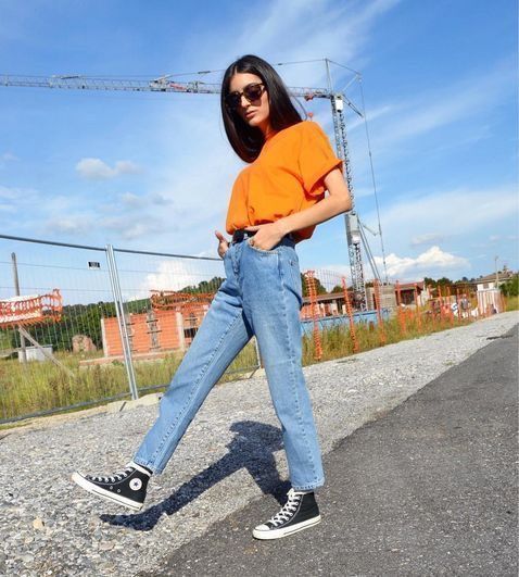 orange shirt outfit ideas 0067