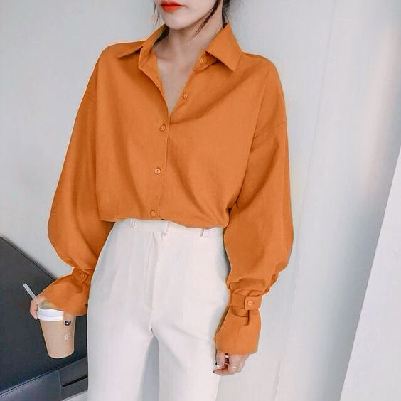 orange shirt outfit ideas 0080