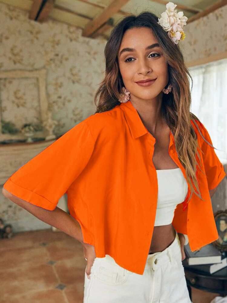 orange shirt outfit ideas 0083