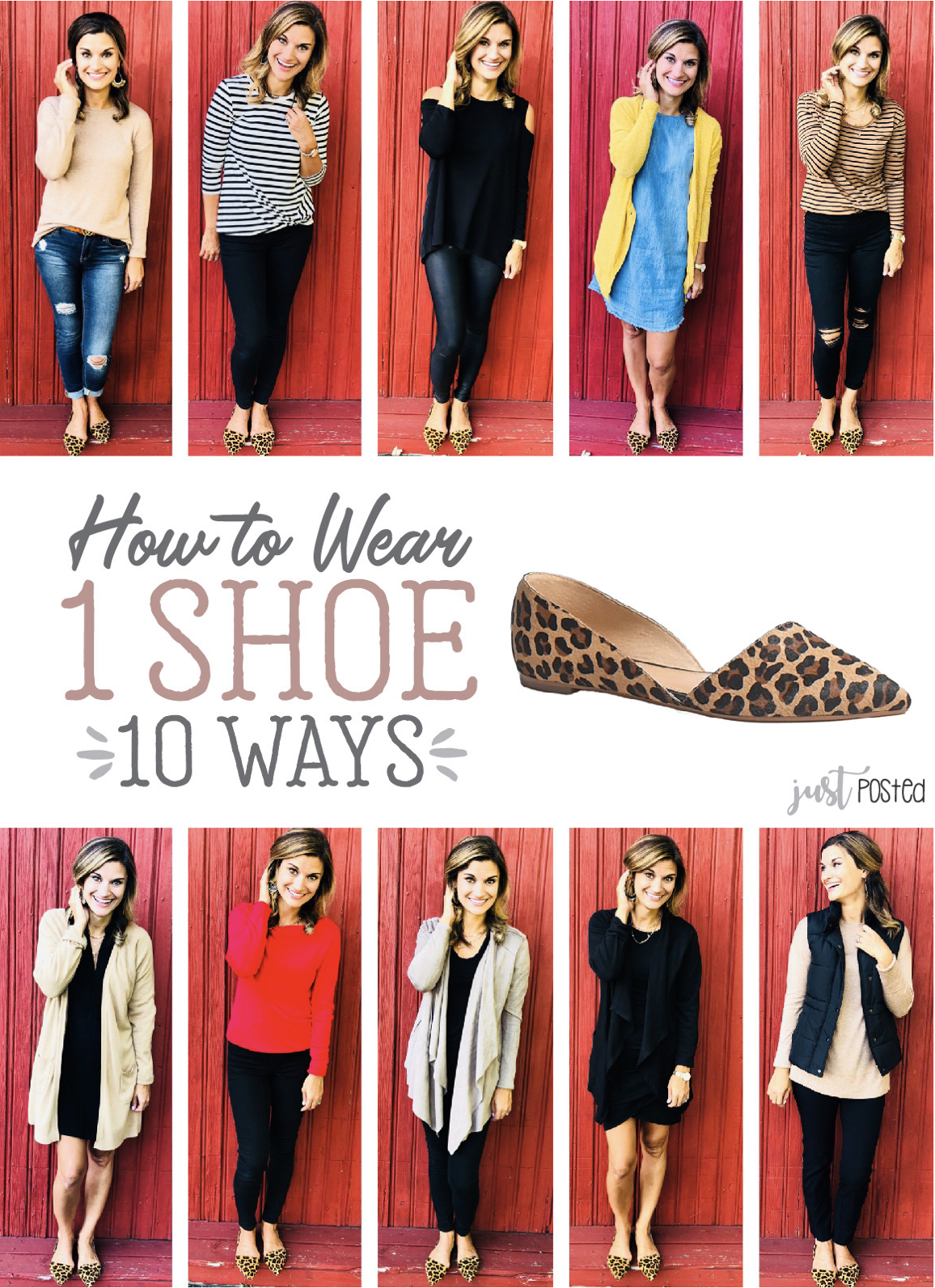 outfit ideas for leopard print shoes