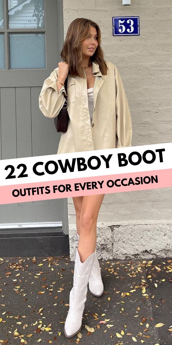 outfit ideas to wear with cowboy boots 0012