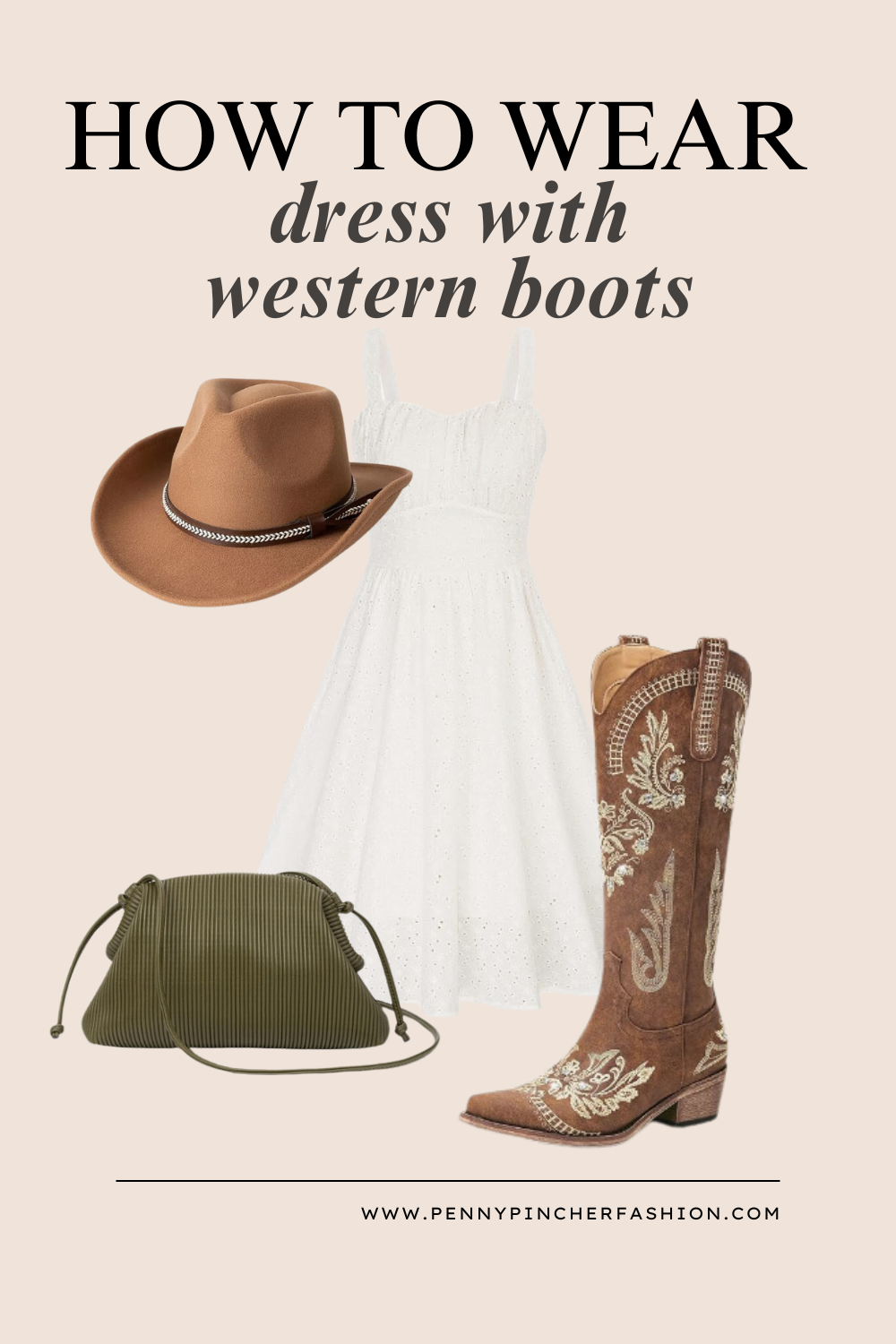 outfit ideas to wear with cowboy boots 0023