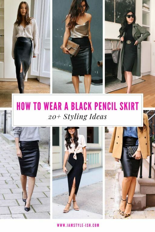 outfit ideas with black pencil skirt 0031