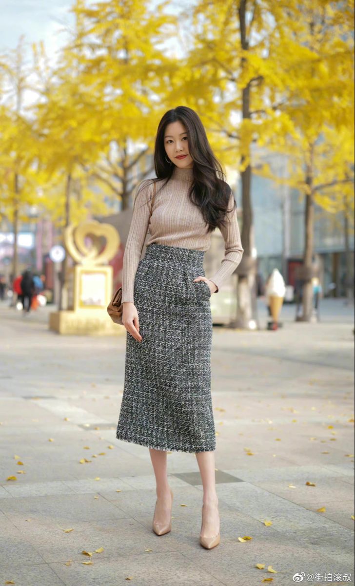 outfit ideas with black pencil skirt 0041