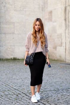 outfit ideas with black pencil skirt 0050