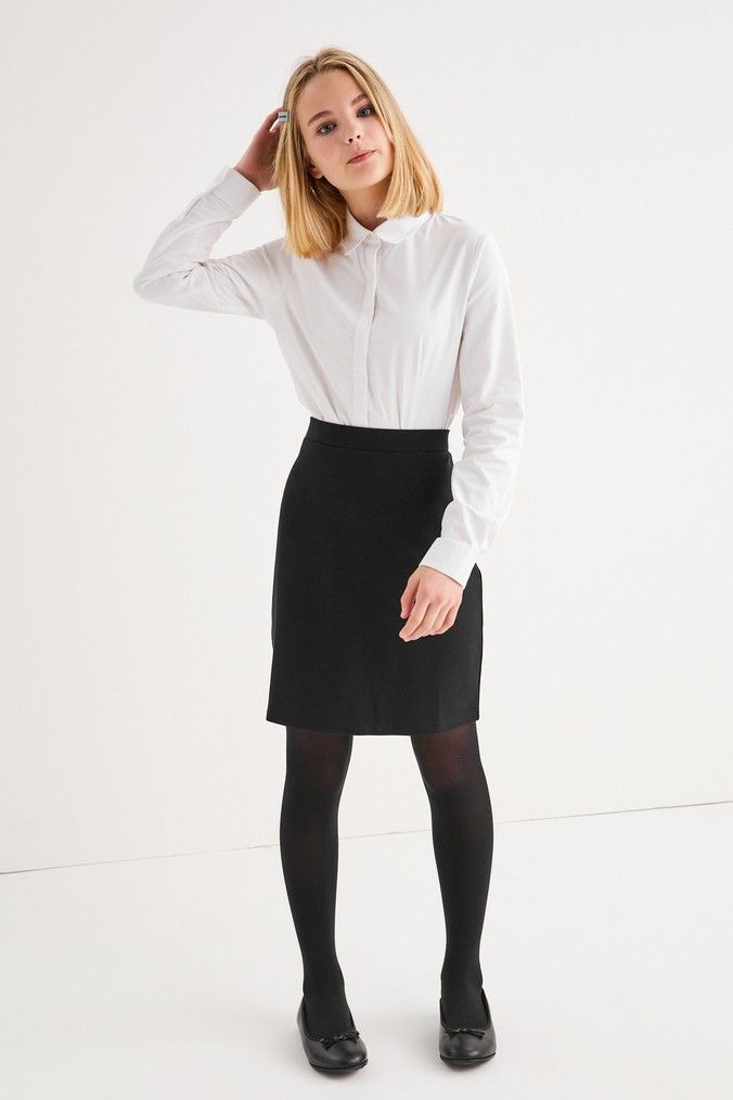 outfit ideas with black pencil skirt 0071