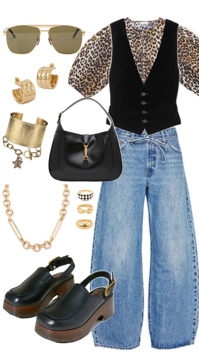 outfit ideas with leopard shoes 0046