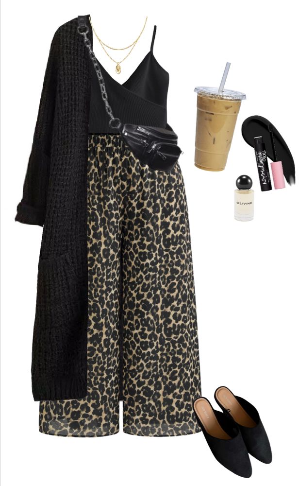 outfit ideas with leopard shoes 0068