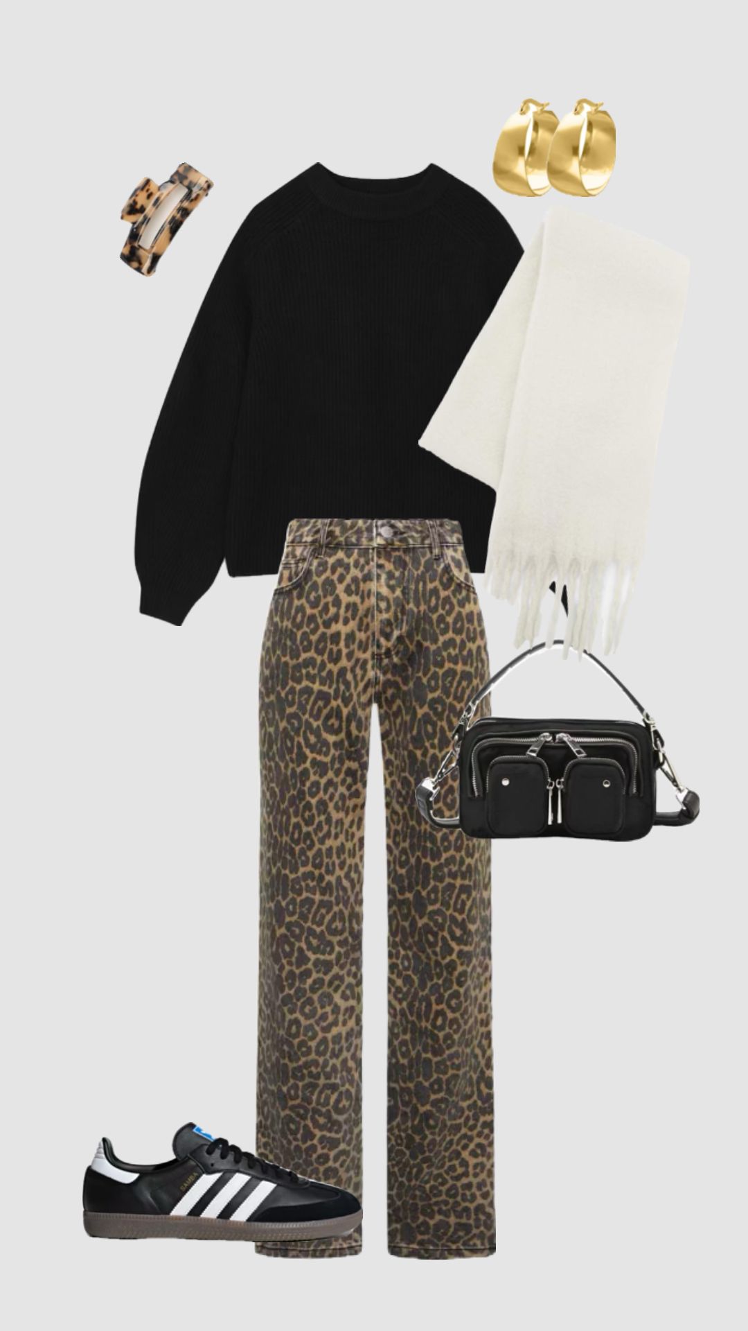 outfit ideas with leopard shoes 0069