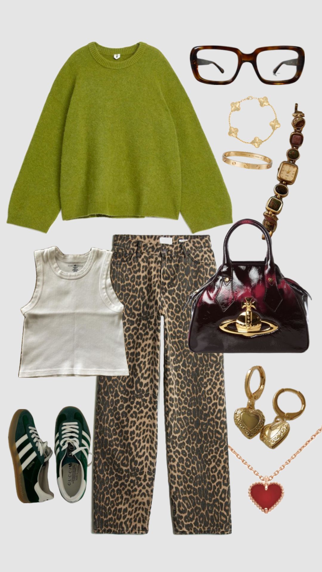 outfit ideas with leopard shoes 0077