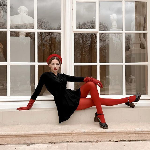 outfit ideas with stockings 0059