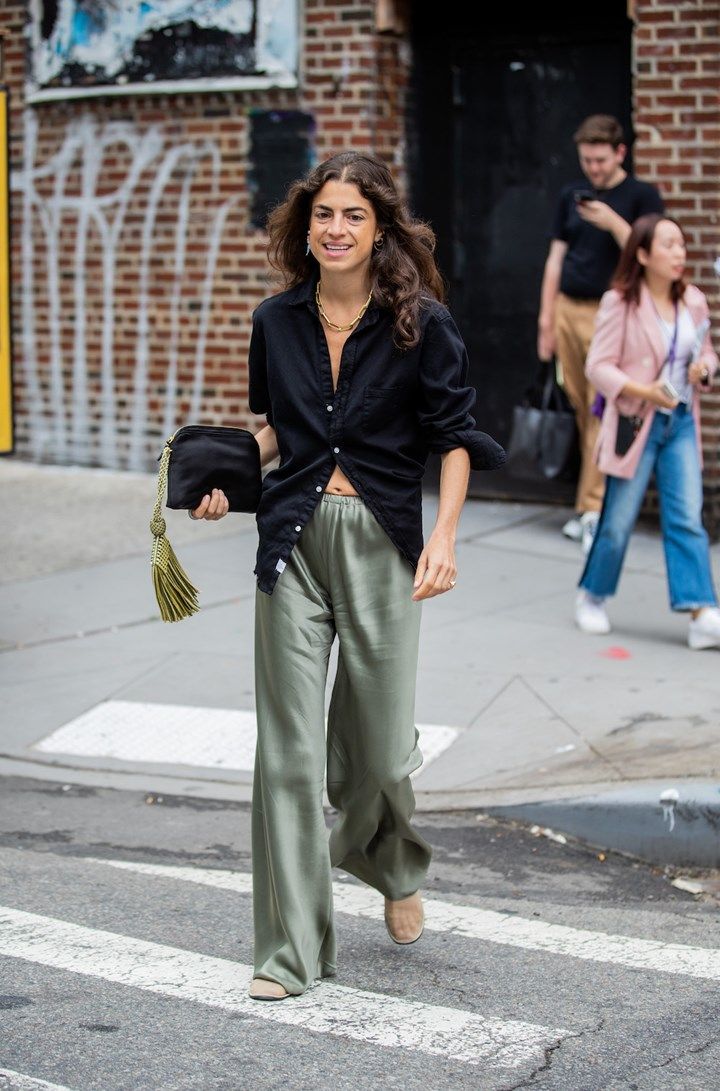 outfit inspirations with army green pants for every season