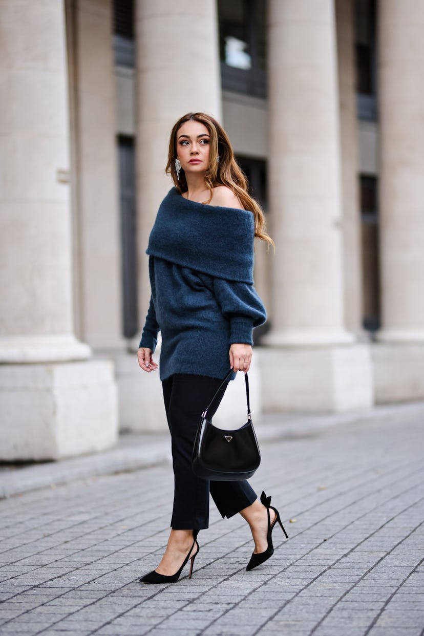 oversized sweater outfit ideas 0039