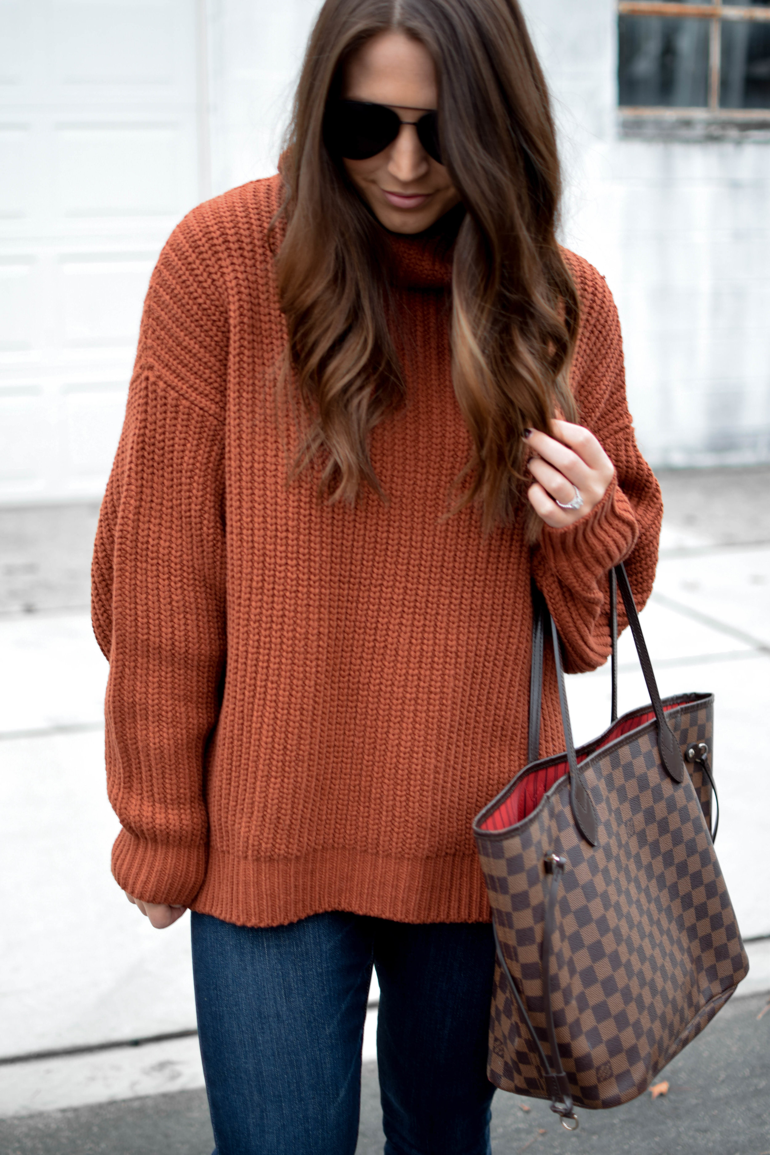 oversized sweater outfit ideas 0065