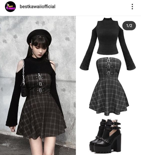 pastel Goth outfit ideas 0048