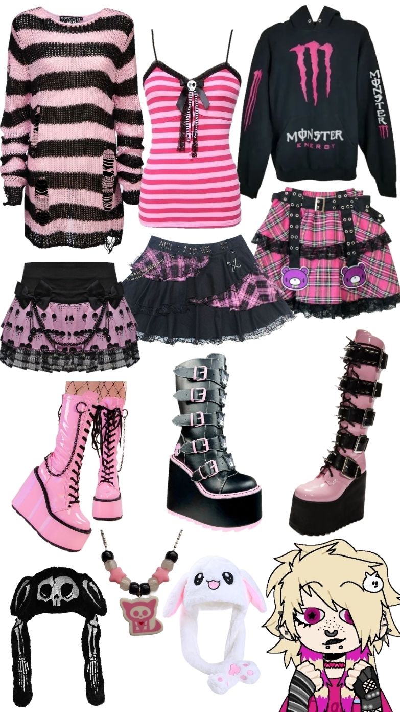 pastel Goth outfit ideas 0059