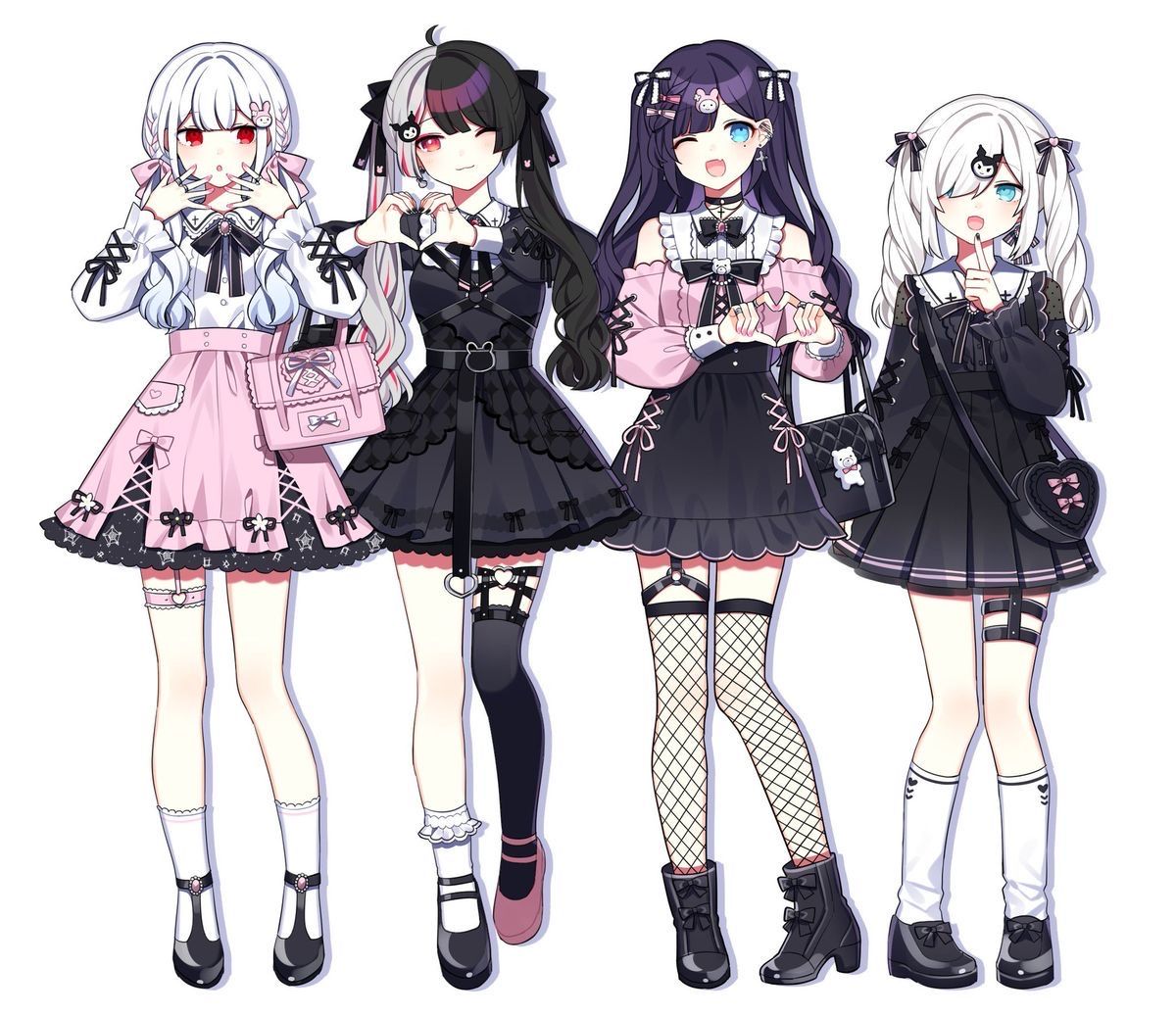 pastel Goth outfit ideas 0061