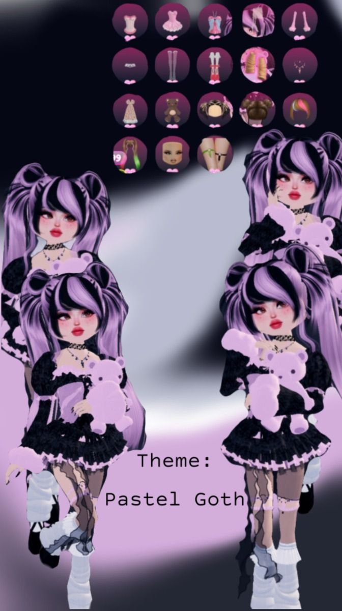 pastel Goth outfit ideas 0068