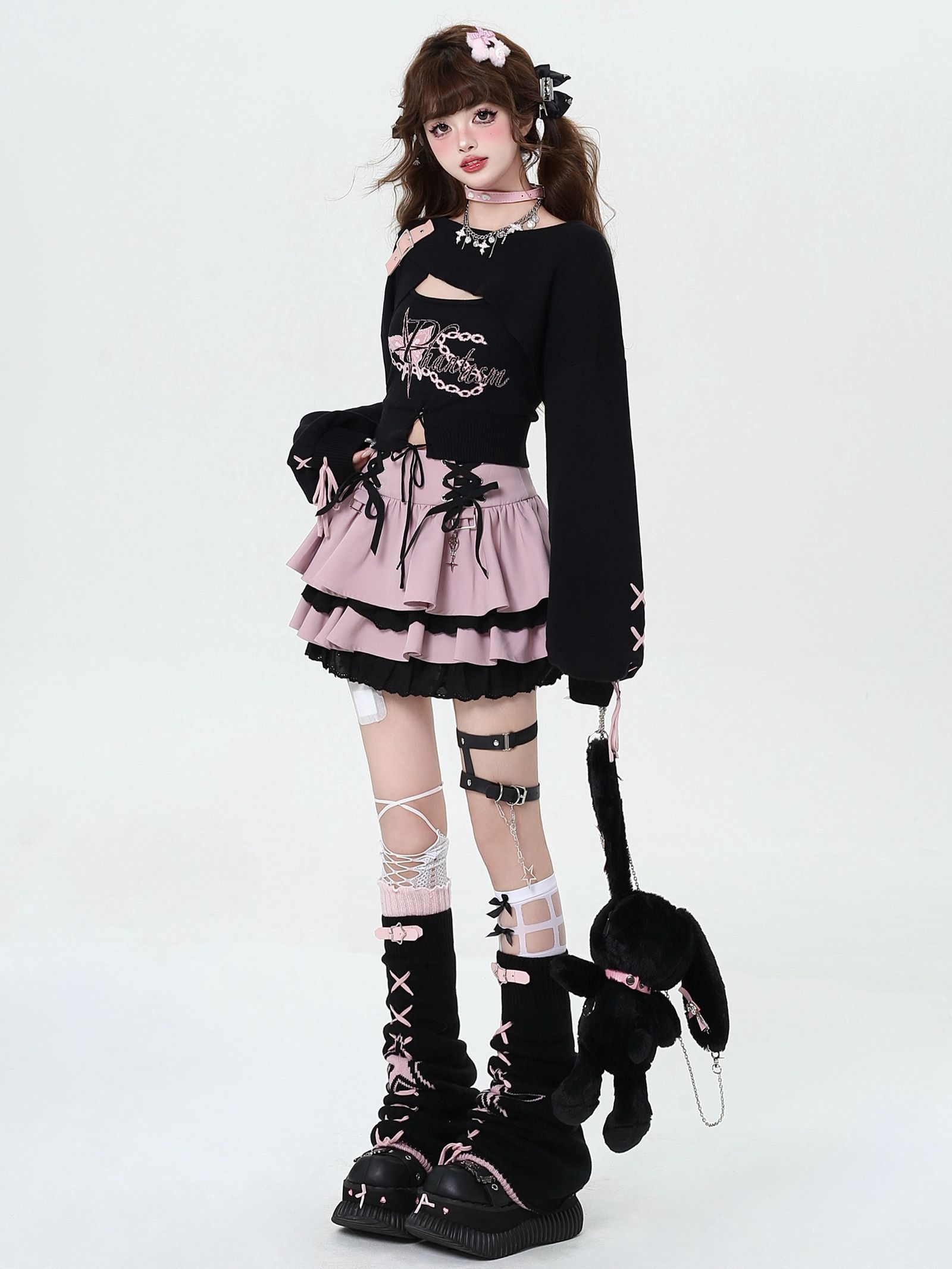 pastel Goth outfit ideas 0070