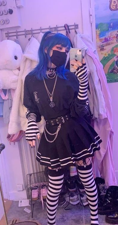 pastel Goth outfit ideas 0081