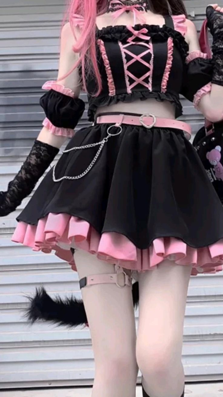 pastel Goth outfit ideas 0082