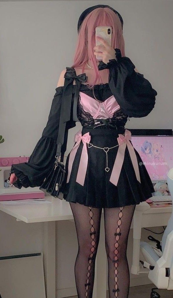 pastel Goth outfit ideas 0087