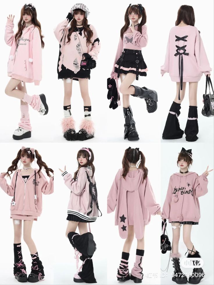 pastel Goth outfit ideas 0098