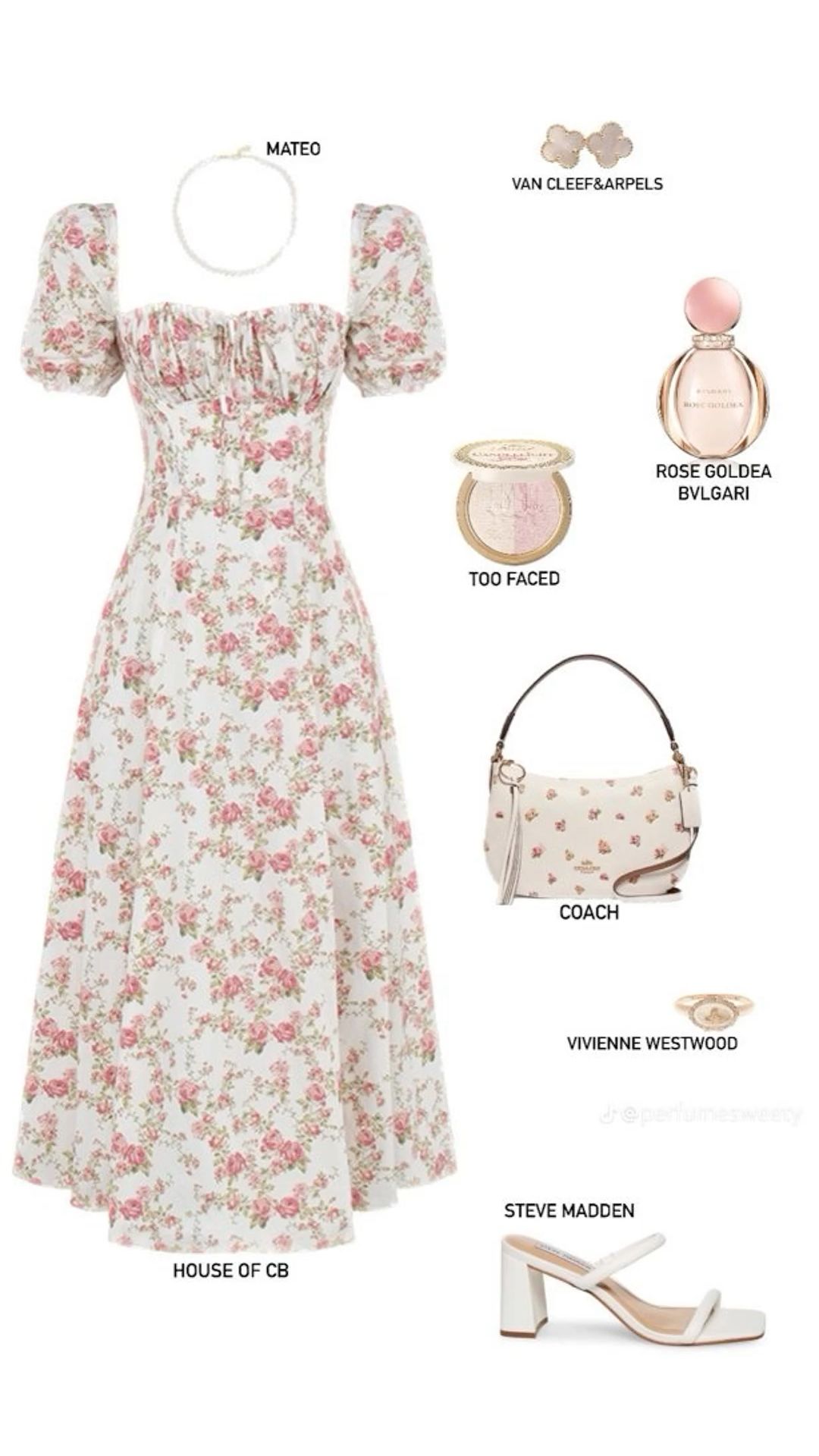 peach dress outfit ideas for summer