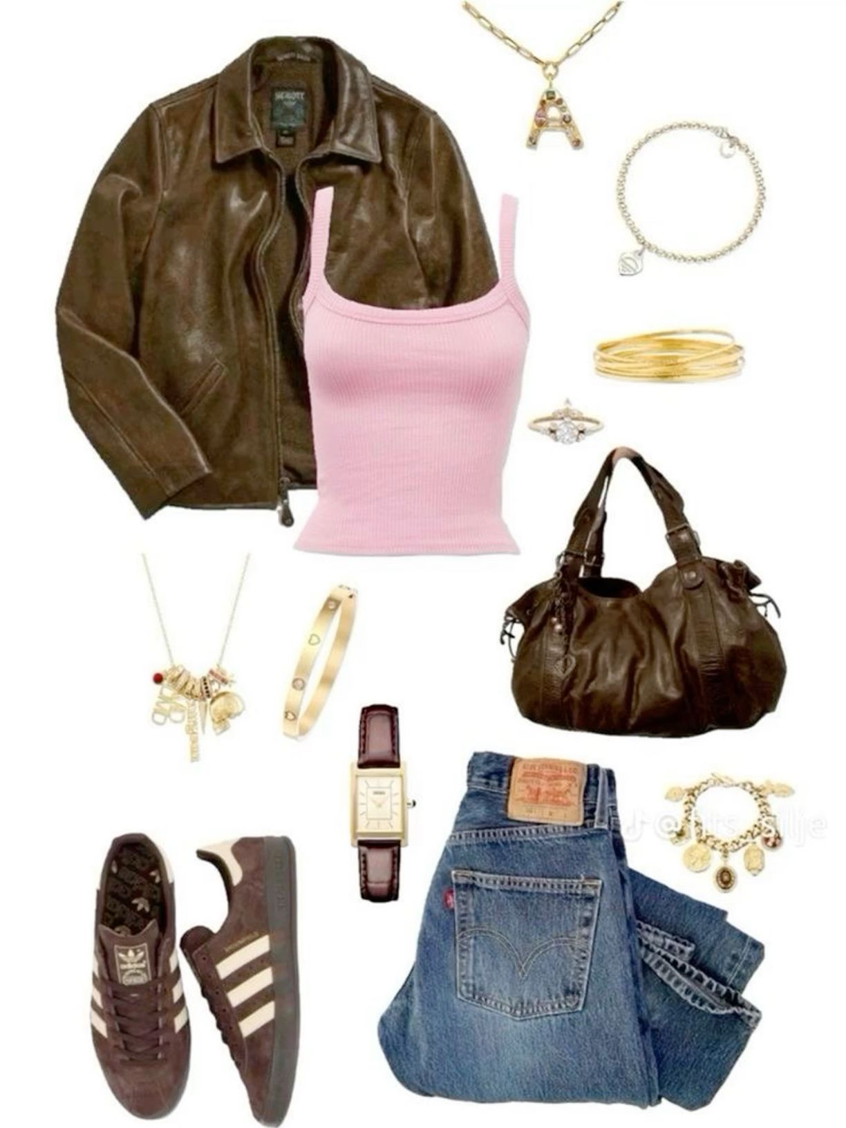 pink and brown outfit ideas 0030