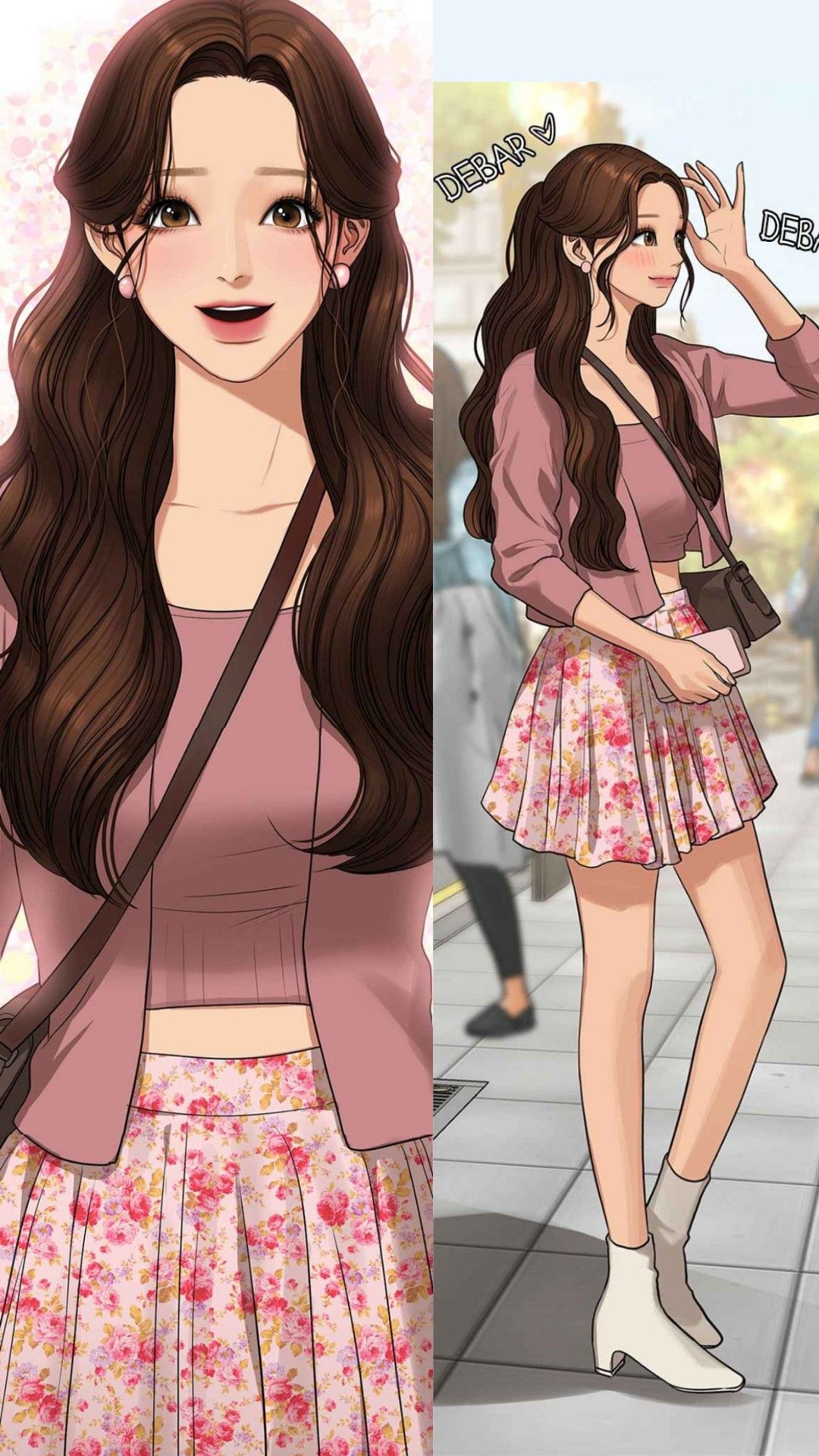 pink and brown outfit ideas 0056