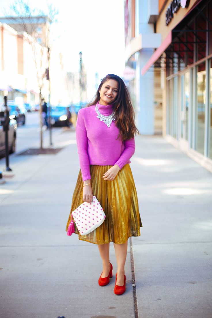 pink and gold outfit ideas 0041