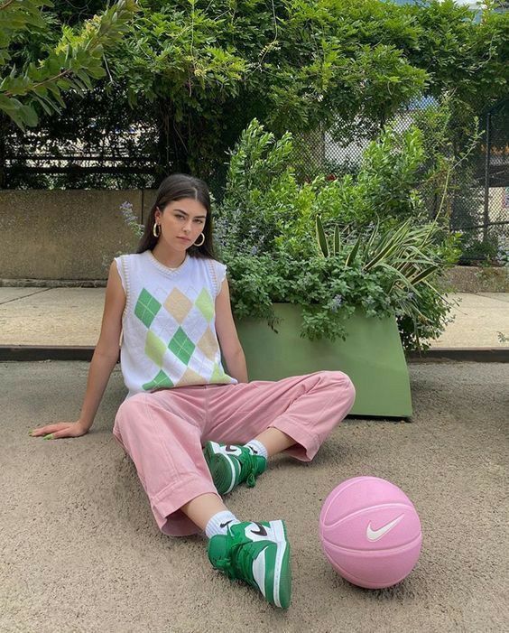 pink and green outfit ideas 0066