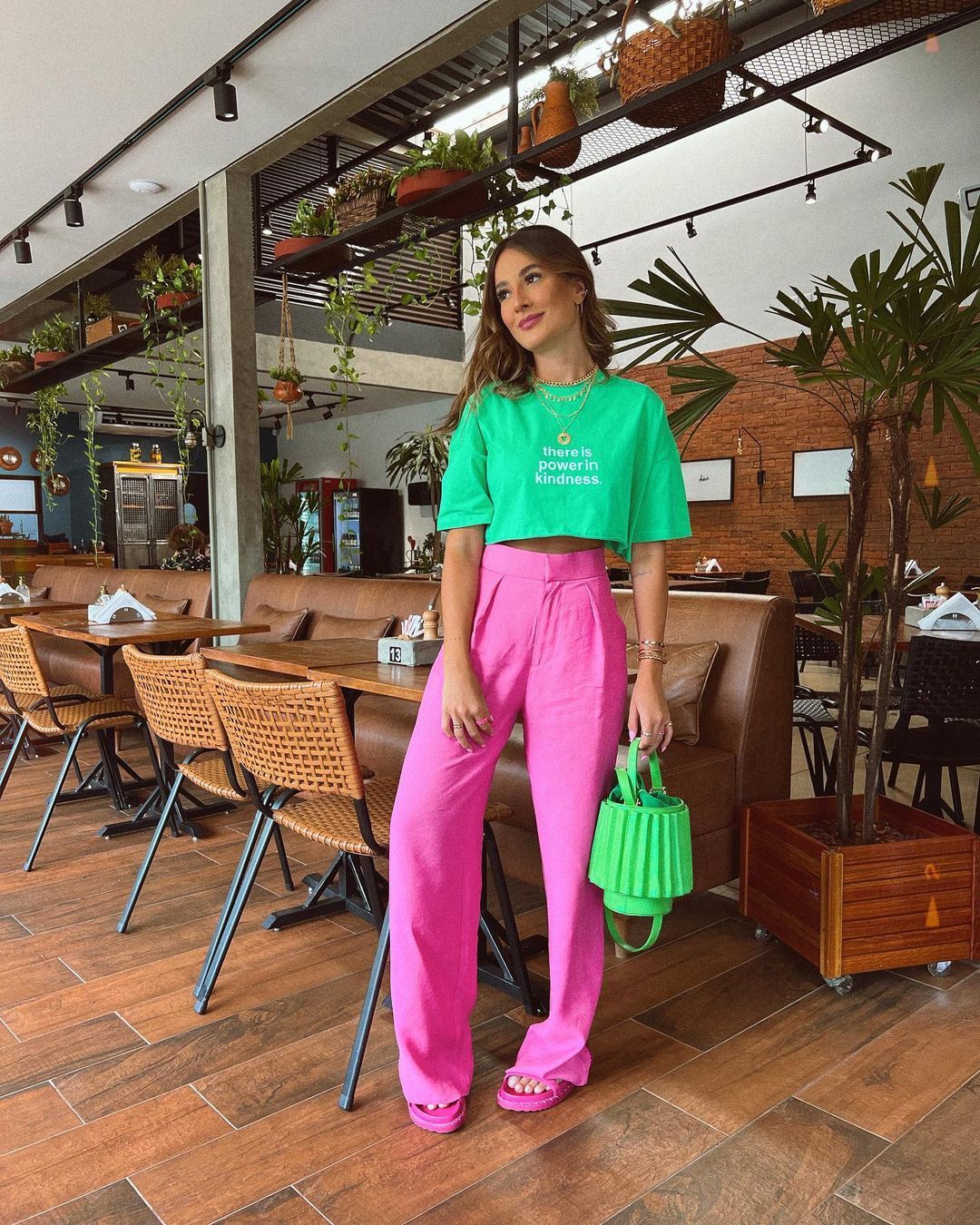 pink and green outfit ideas 0072