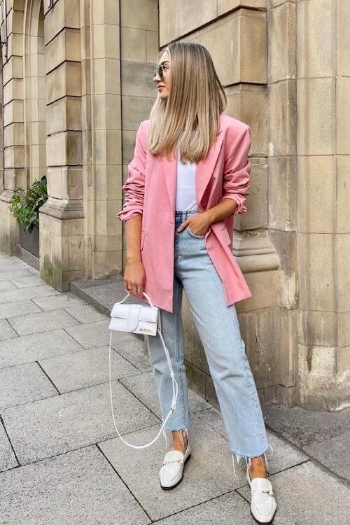 pink blazer outfit ideas 0019