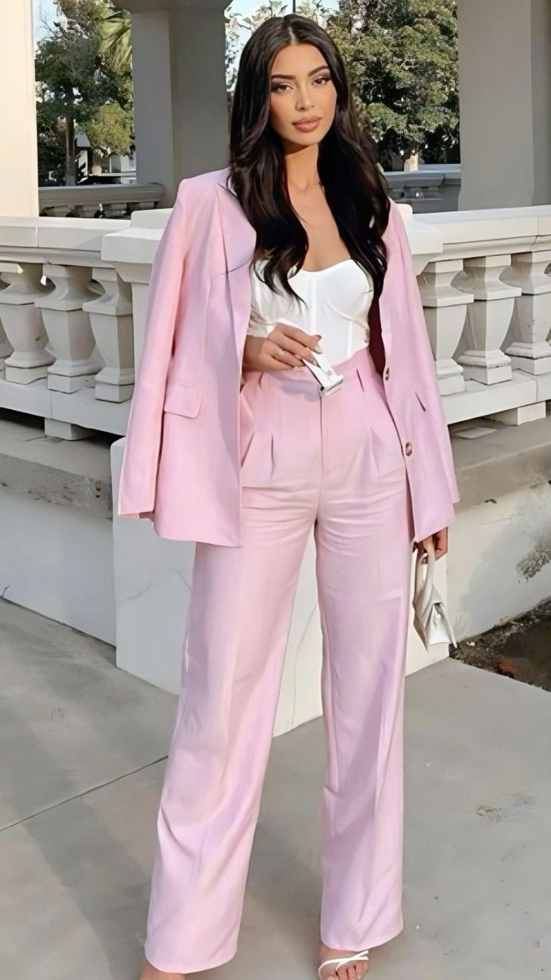 pink blazer outfit ideas 0020