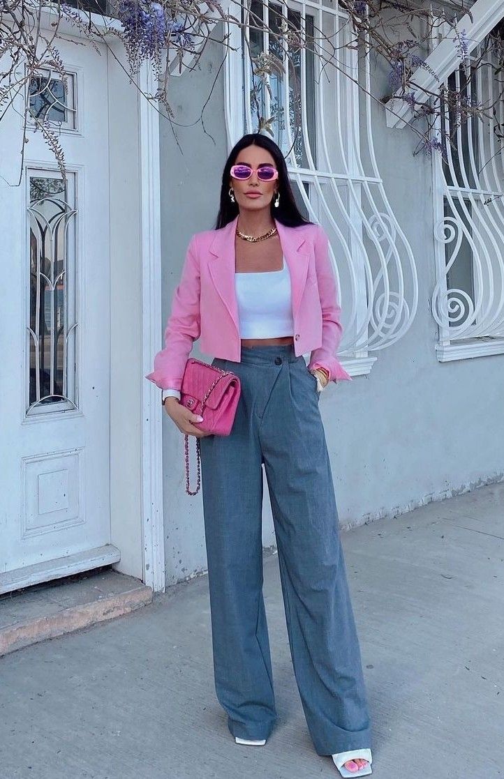 pink blazer outfit ideas 0023