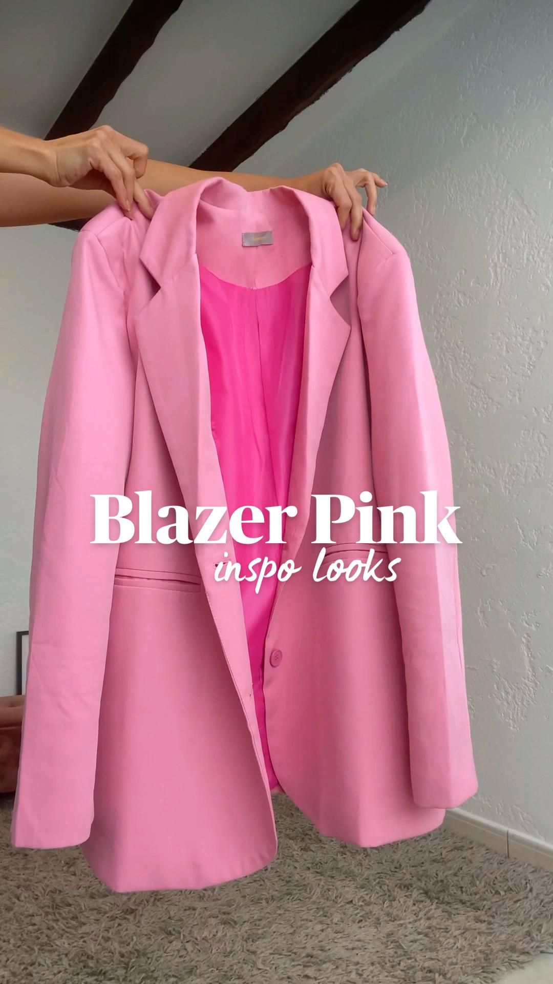 pink blazer outfit ideas 0049