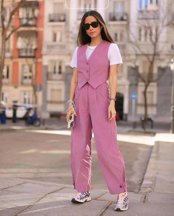 pink blazer outfit ideas 0050