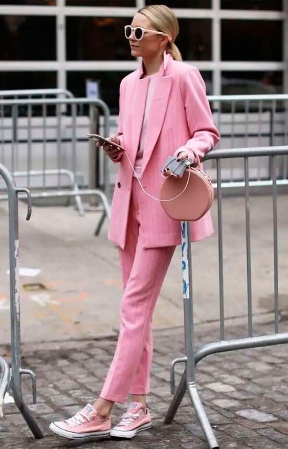 pink blazer outfit ideas 0072